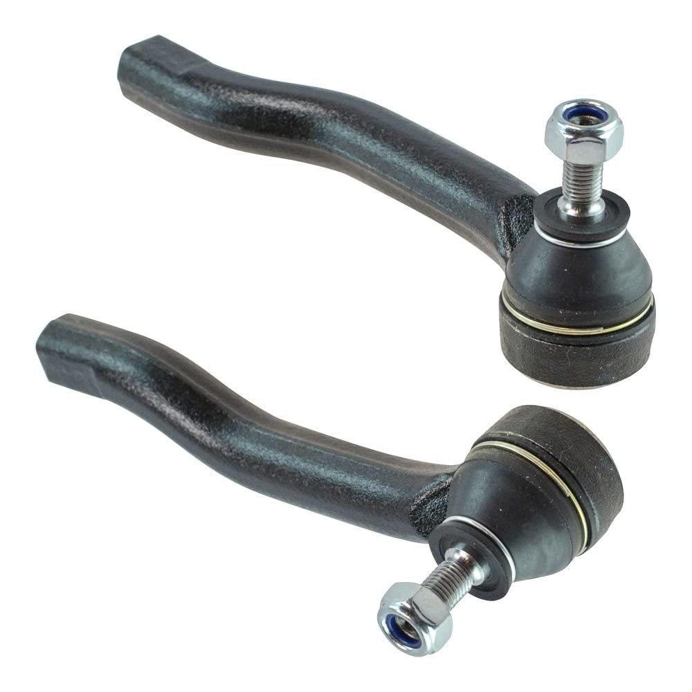 Trq Front Outer Tie Rod Set Compatible With 2008-2013 Nissan Rogue 2014-2015 Rogue Select