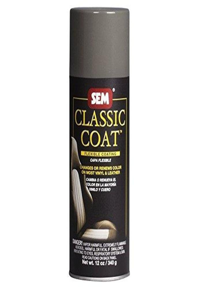 SEM Tan Classic Coat - 12 oz. Vinyl, Model 17313, Size 16 Ounce