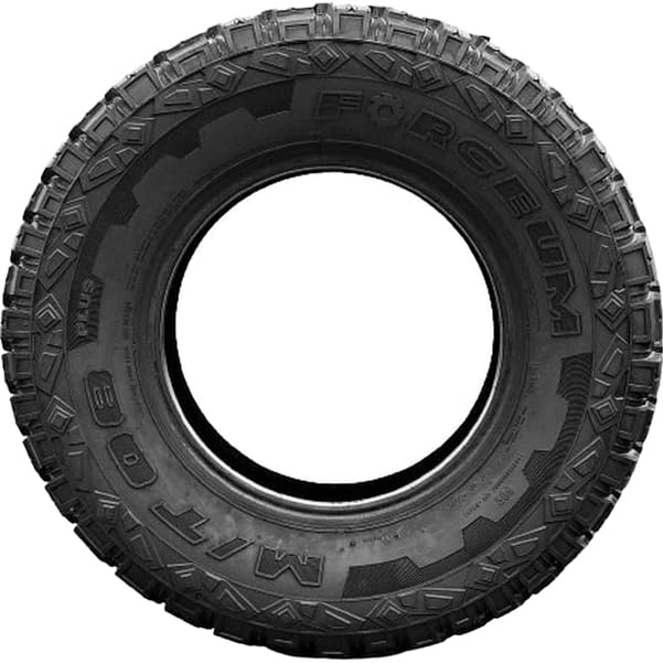 Forceum M/T 08 Plus Mud Off-Road Light Truck Radial Tire-35X12.50R20Lt 35X12.50X20 35X12.50-20 121Q Load Range E Lre 10-Ply Bsw