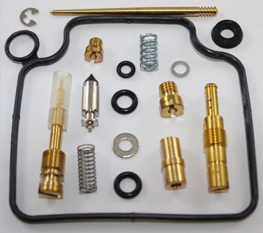 Hi-Caliber Powersports Parts Carburetor Carb Rebuild Kit For The 1991 1992 Honda Trx 300 Fourtrax Atvs
