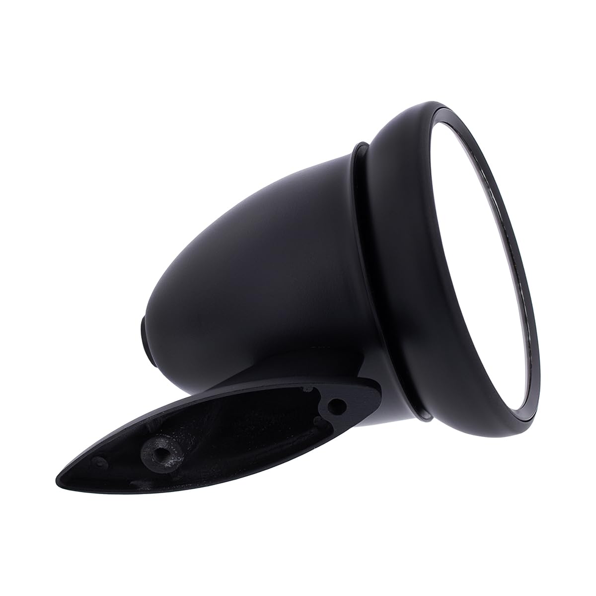 United Pacific S1403 Gt Racing Style Mirror, Die-Cast Arm & Mirror Head, Universal Application, Fits L/H Or R/H Side - Black - O