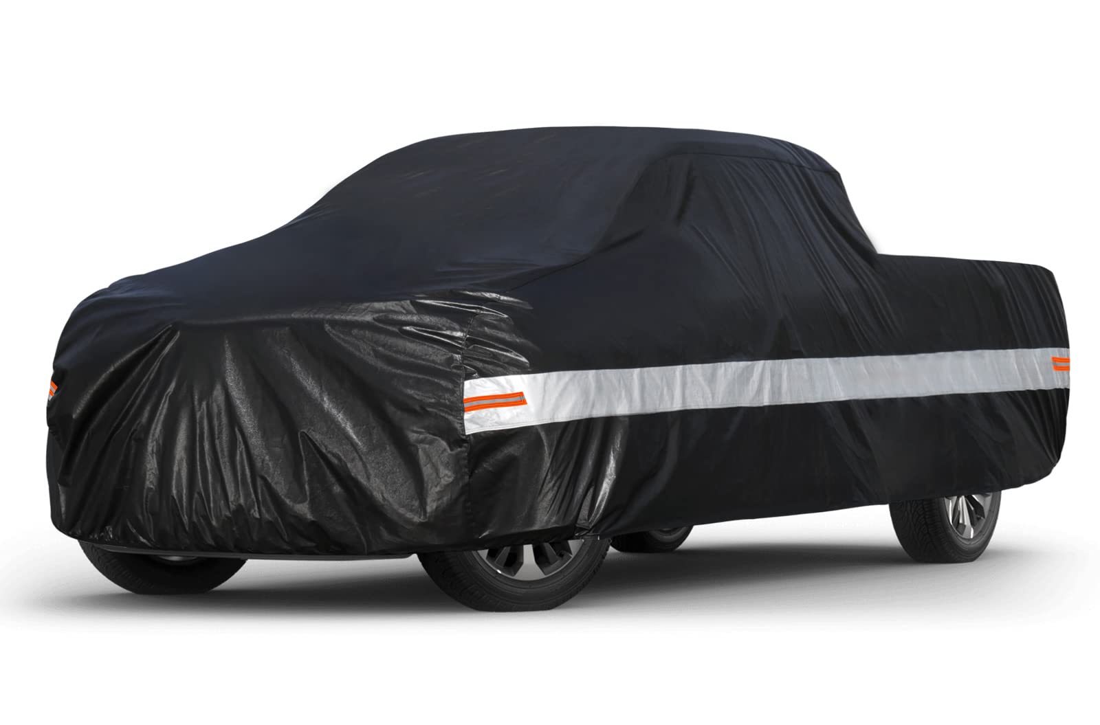 Holthly 10 Layers Truck Cover Waterproof All Weather. Pickup Truck Cover Rain Snow Uv Dust Protection. Length: 210-230 Inches, U