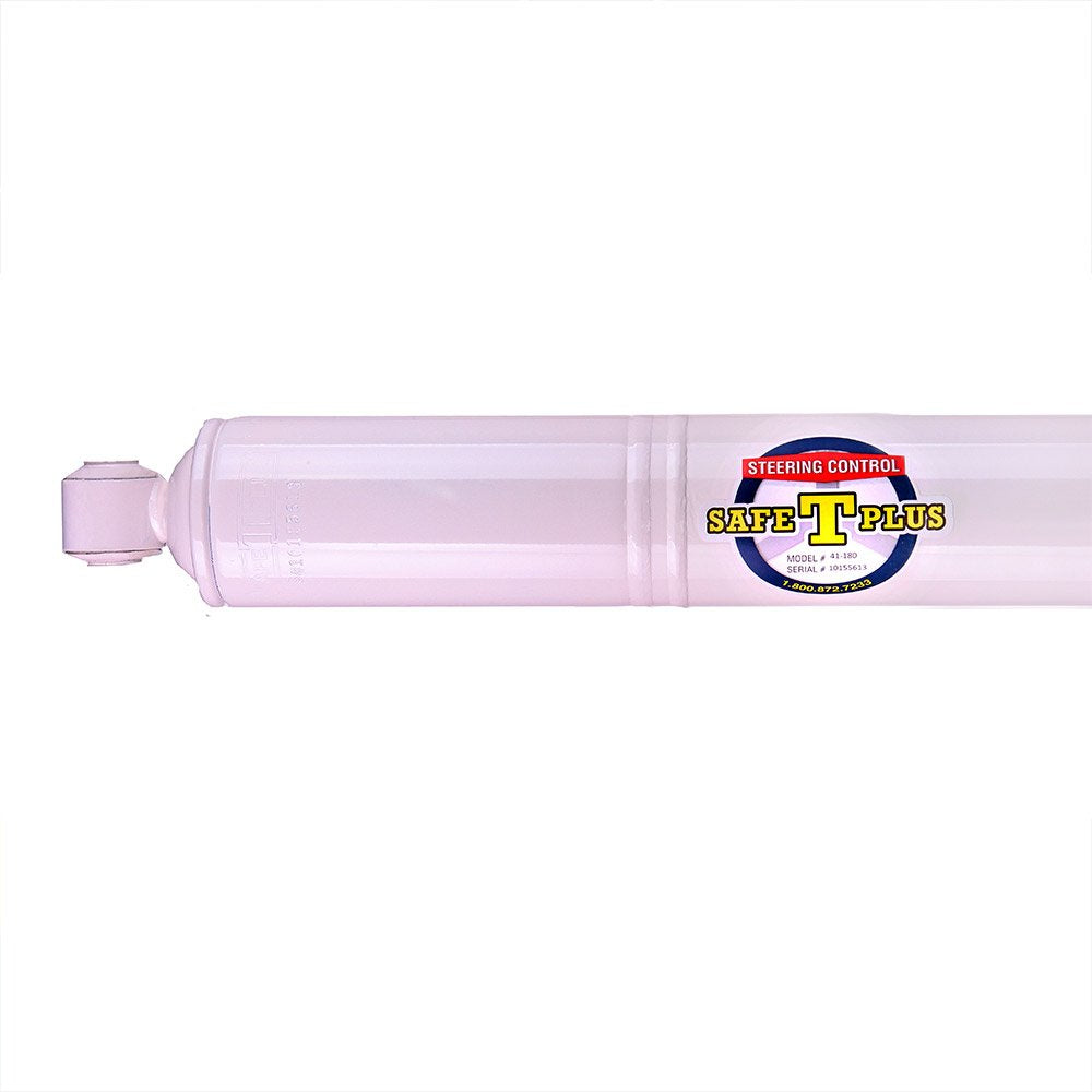Safe-T-Plus Rv Steering Stabilizer 41-180 White (Rv Steering Stabilizer, Rv Steering Control, Rv Safety, Truck Steering Stabilizer)