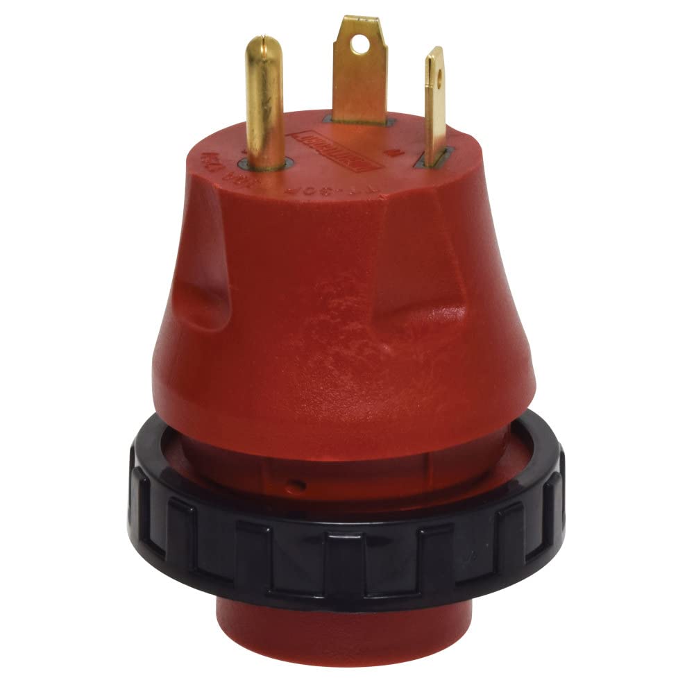 Mighty Cord A10-3030Davp Detachable Adapter Plug (30A - 30A)