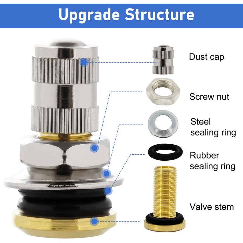 Taotazon Gas Can Vent Caps, 12 Pack Fuel Tank Exhaust Caps, Metal Replacement Plug For Faster Flow, Leak-Proof Jug Vents