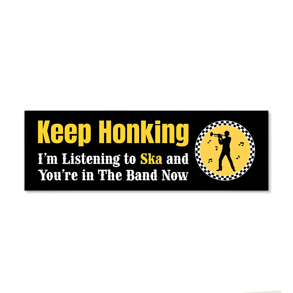 JMYROG Please Dont Honk at Me Car Bumper Magnet Sticker, Funny Crying Yellow Chick Waterproof Car Sticker for Student Driver, I