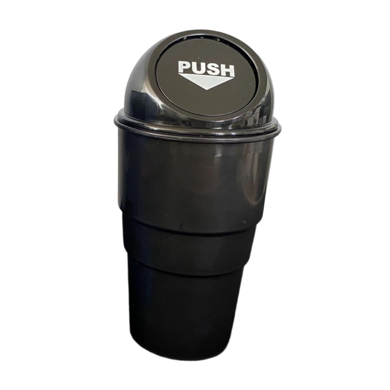 TRENDIVIBE Car Garbage Can with Lid Rubbish Bin Car Trash Can Office Home Auto