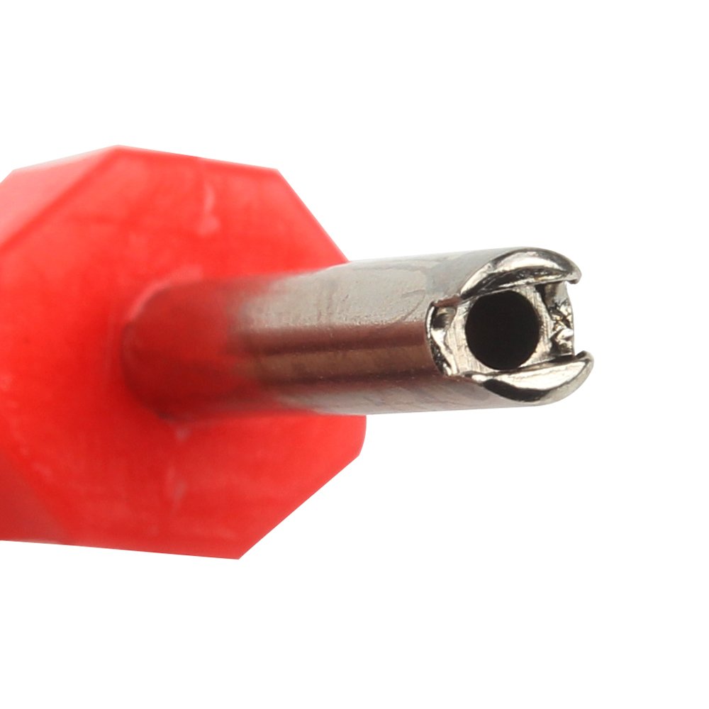 Senzeal 5Pcs Plastic Handle Car Valve Core Removal Single Head Tire Repair Tools