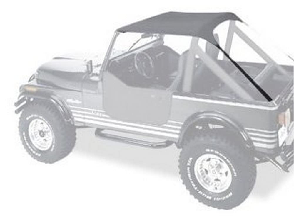 Bestop 5250809 Charcoal Traditional Bikini Top For 1976-1991 Cj7/Cj8 & Wrangler
