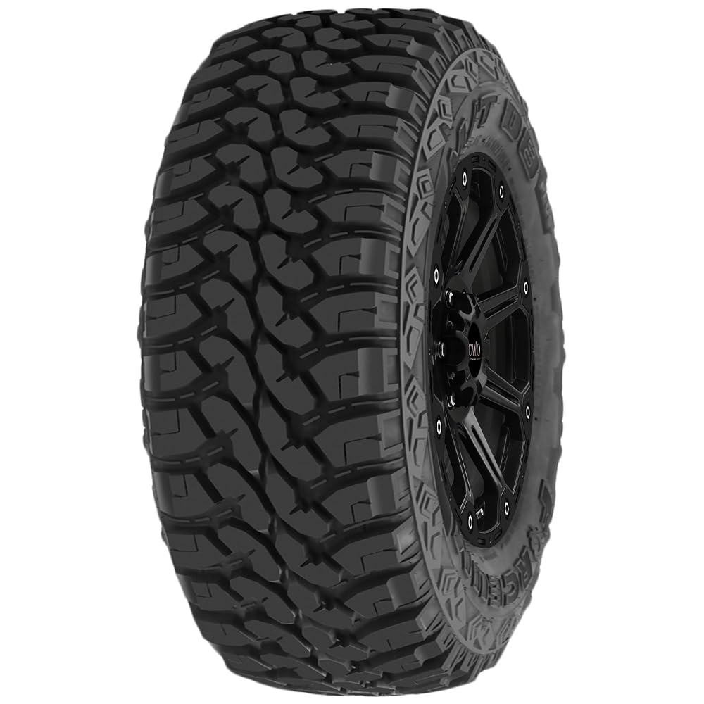 Forceum M/T 08 Plus Mud Off-Road Light Truck Radial Tire-Lt265/70R17 265/70/17 265/70-17 121/118P Load Range E Lre 10-Ply Bsw Bl