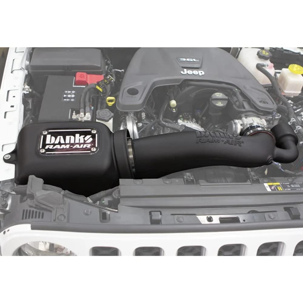 Banks Engineering 41843 Ram Air Air Intake Kit Fits Jeep Wrangler