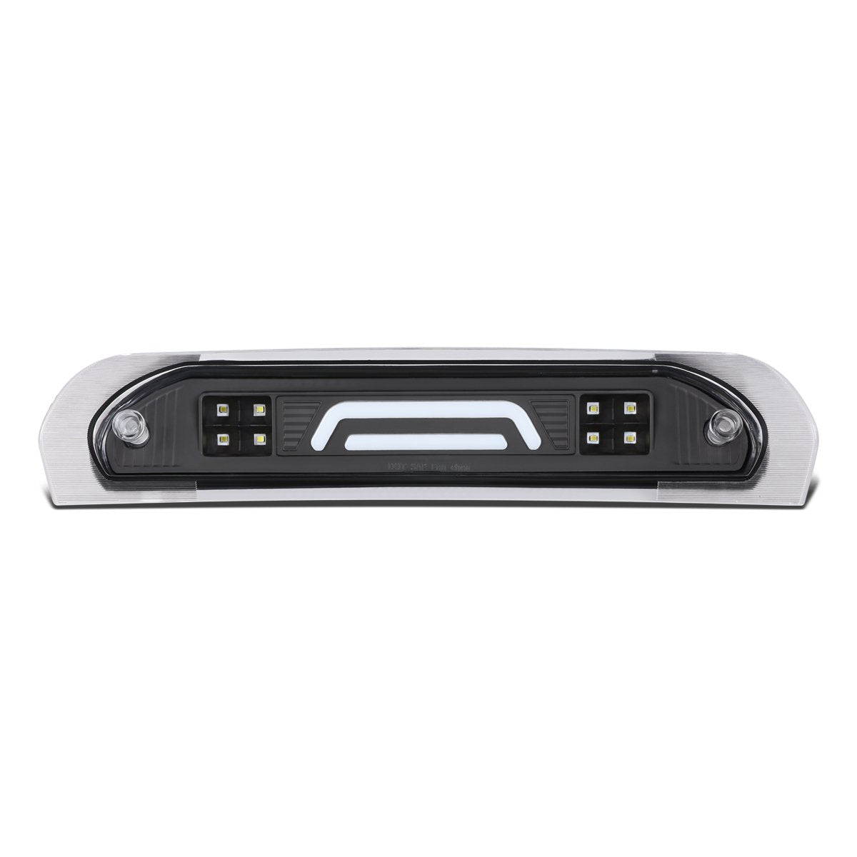 Dna Motoring 3Bl-Drm02-3D-Led-Bk Black Housing 3D Led Third Tail Brake Light [Compatible With 02-08 Dodge Ram 1500/03-09 Ram 250