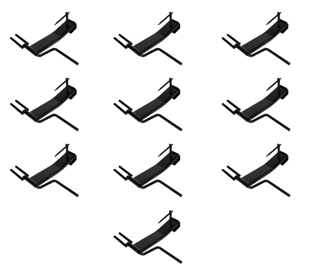 Mytee Products (10 Pack Strap Winder For Flatbed Trailer - Black Powder Coated Steel, Cargo Tie Down Ratchet Strap Winder - Winc