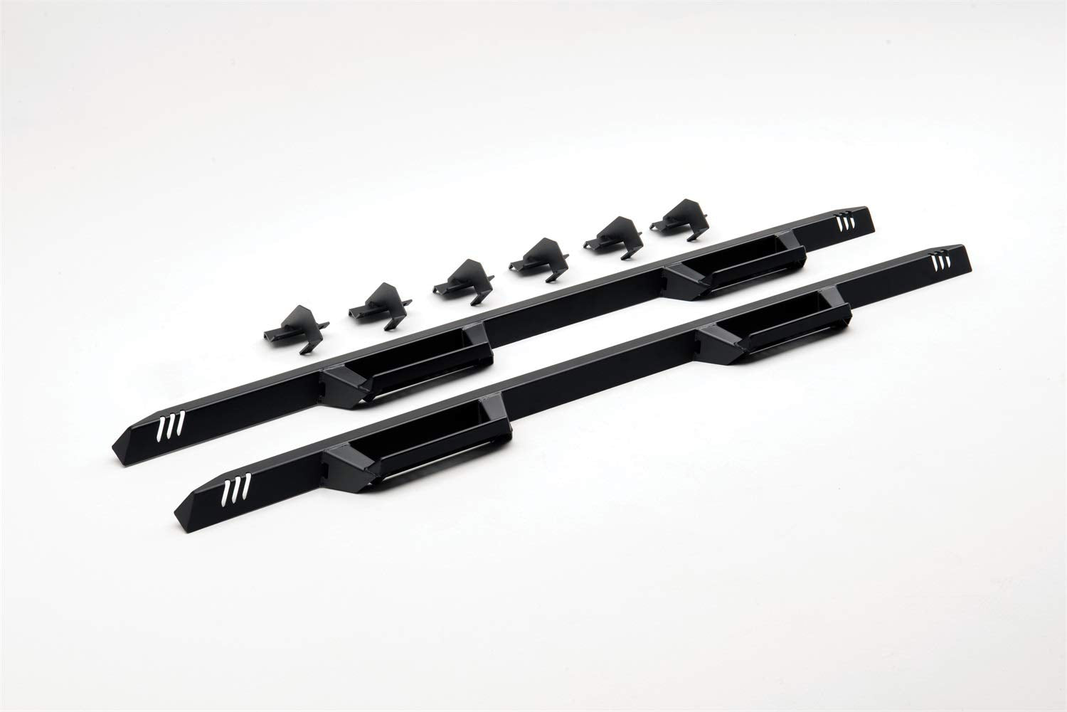 N-Fab Epyx Steps - Black Modern Steel - Fits Ford Bronco 2-Door 2021-Current