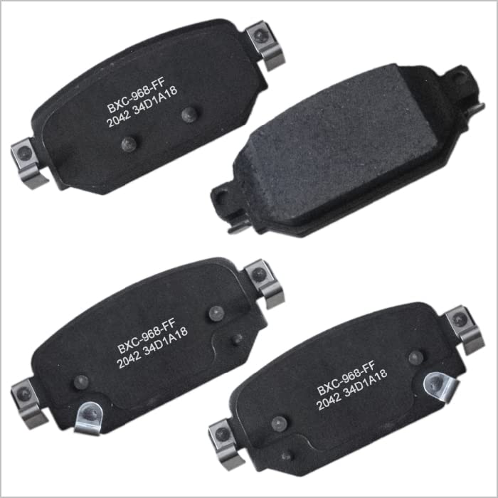 Bendix Premium Sbc2042 Ceramic Rear Brake Pads For Mazda 3 2018-2017, 3 Sport 2017, Cx-3 2022-2019