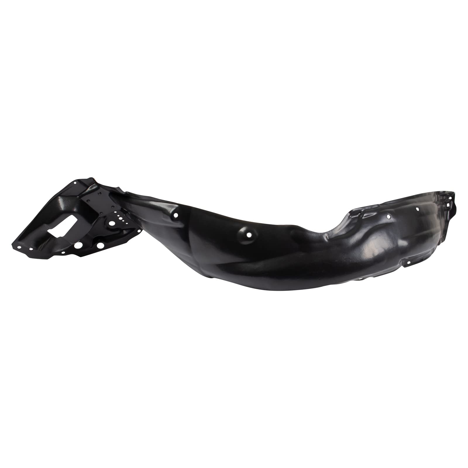 Trq Inner Fender Liner Set Compatible With 2009-2010 Pontiac Vibe Gm1248210 Gm1249210