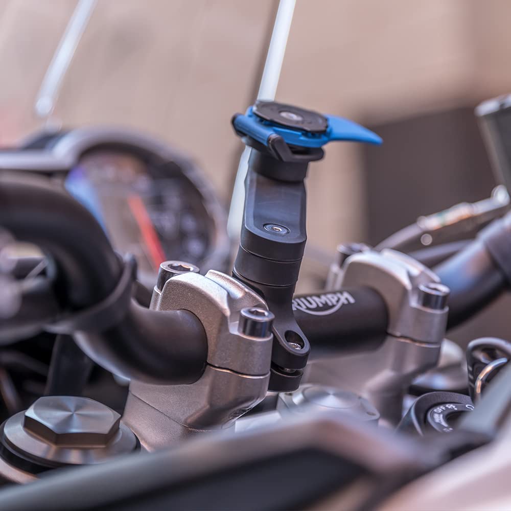 Quad Lock Reversible Motorcycle Mount For Smartphones - Black