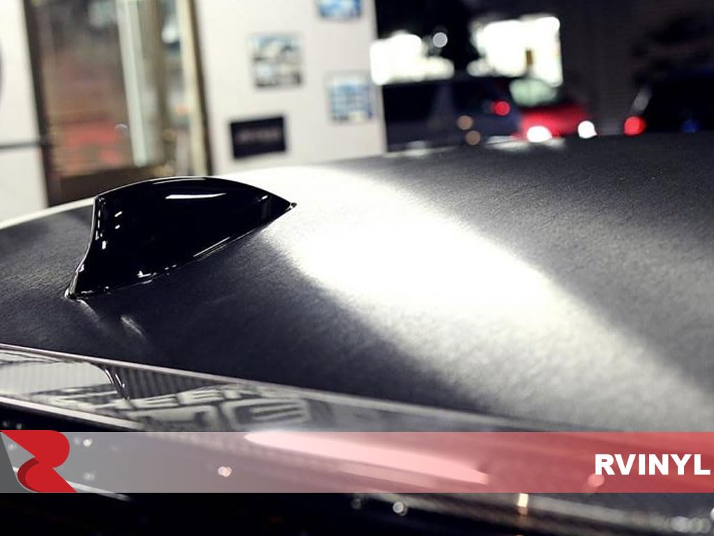 3M 2080 Series Br212 Brushed Black Metallic - 5Ft X 1Ft - 5Sq Ft - Dual Cast Textured Finish Vinyl Car Wrapping Film - Vehicle S