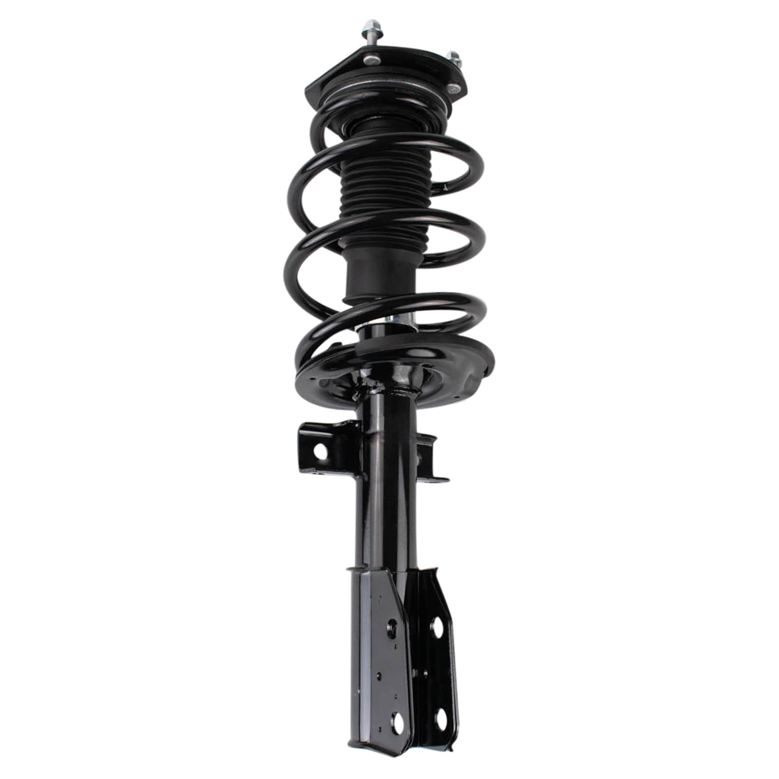 Trq Front Strut & Coil Spring Assembly Set Driver & Passenger Sides Compatible With 08-12 Buick Enclave 09-12 Chevrolet Traverse