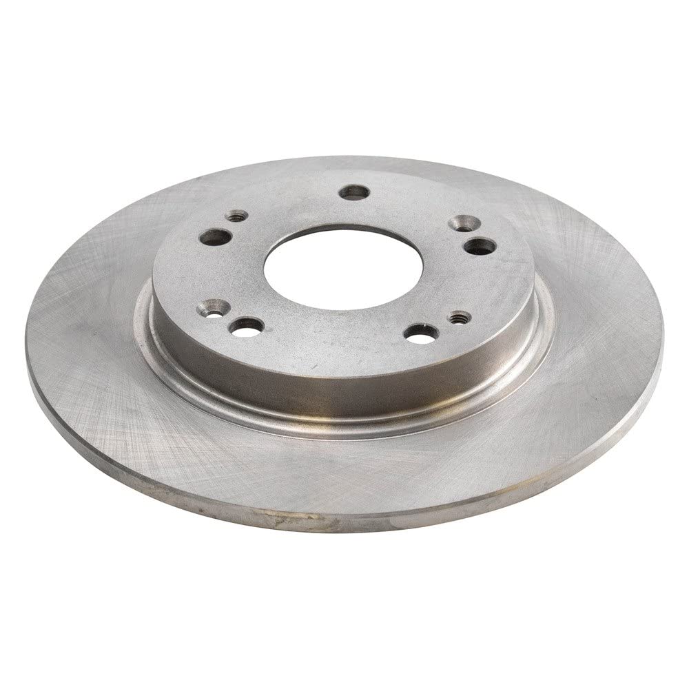 Trq Rear Brake Rotors Set Solid Compatible With 2011-2015 Honda Cr-Z