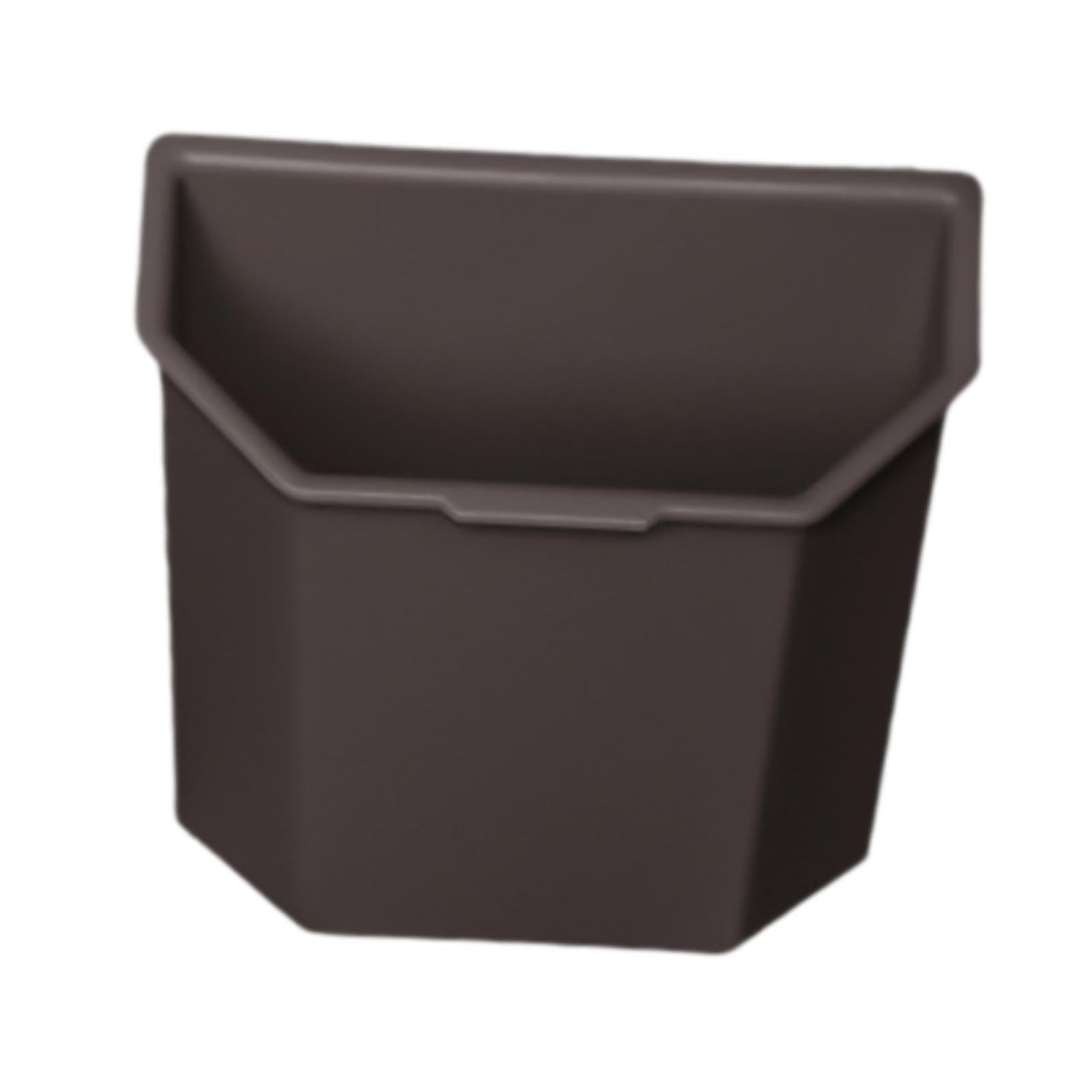 TRENDYNEST Rear Center Console Organizer Easy to Use Replacement Sturdy Car Garbage Can Brown