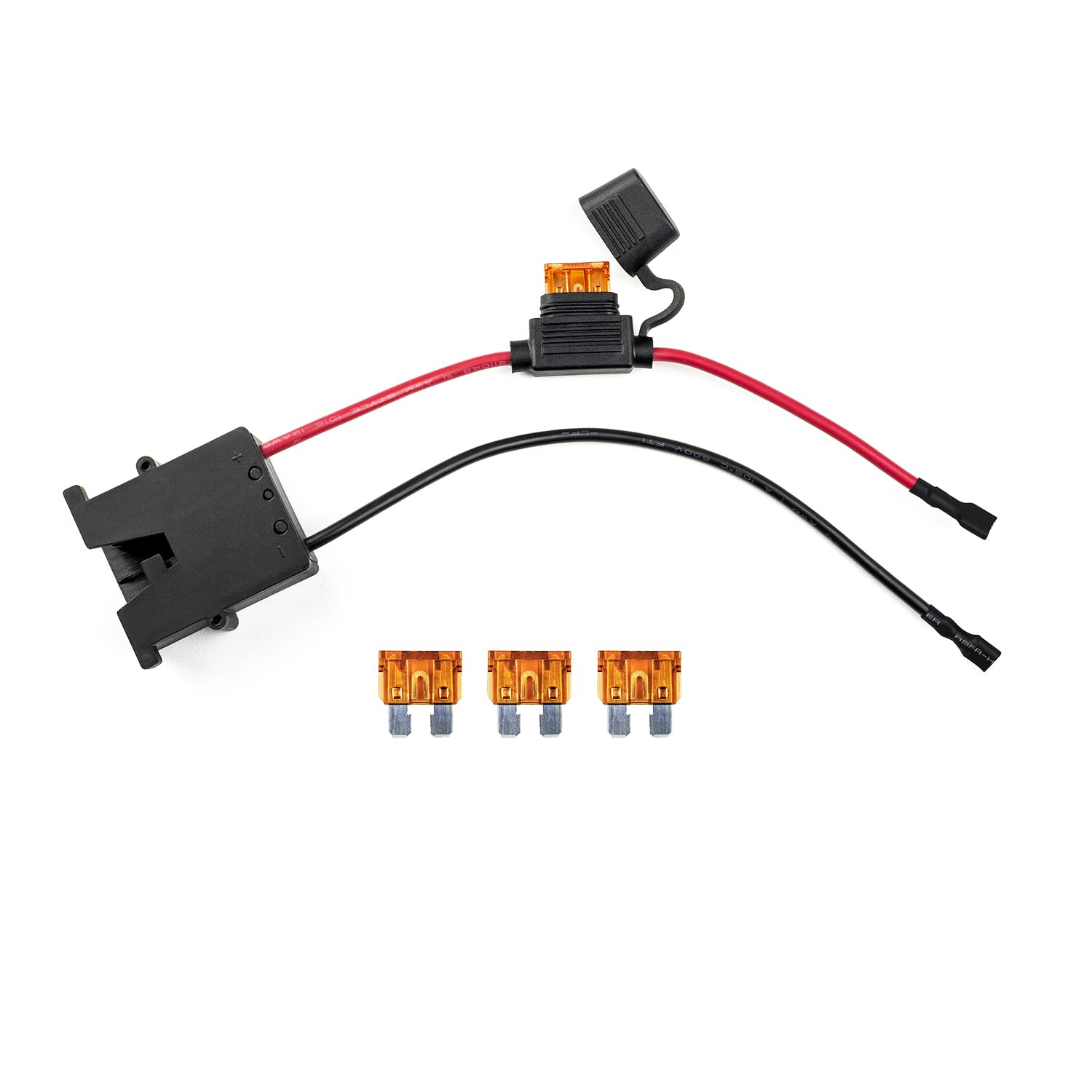 SefePoder Replacement Wire Harness Connector Compatible with Power Wheels 12 Volt Battery,12AWG Wire with Fuse, Lithium LiFePO4 