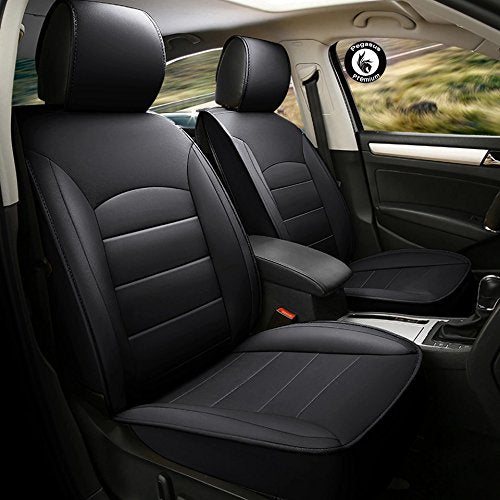 PegasusPremium Pu Leather Car Seat Cover for Maruti Baleno (Black)