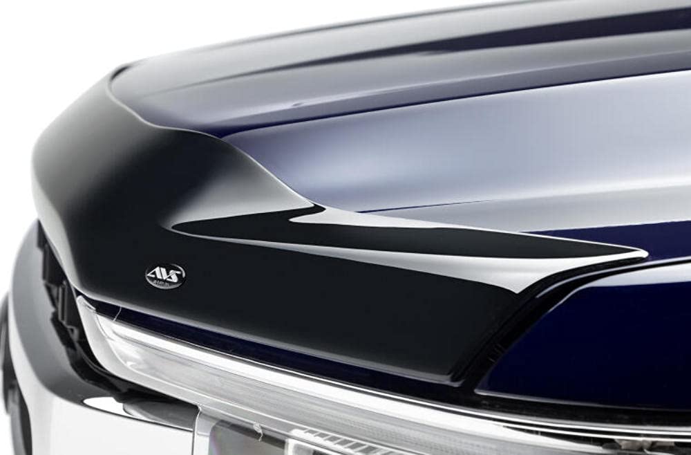 Auto Ventshade [Avs] Aeroskin Hood Protector | Fits 2021 - 2025 Ford F-150, (Excludes Tremor, Platinum, King Ranch) | Low Profile Deflector / Bug Shield - 1 Pc., Smoke | 322196