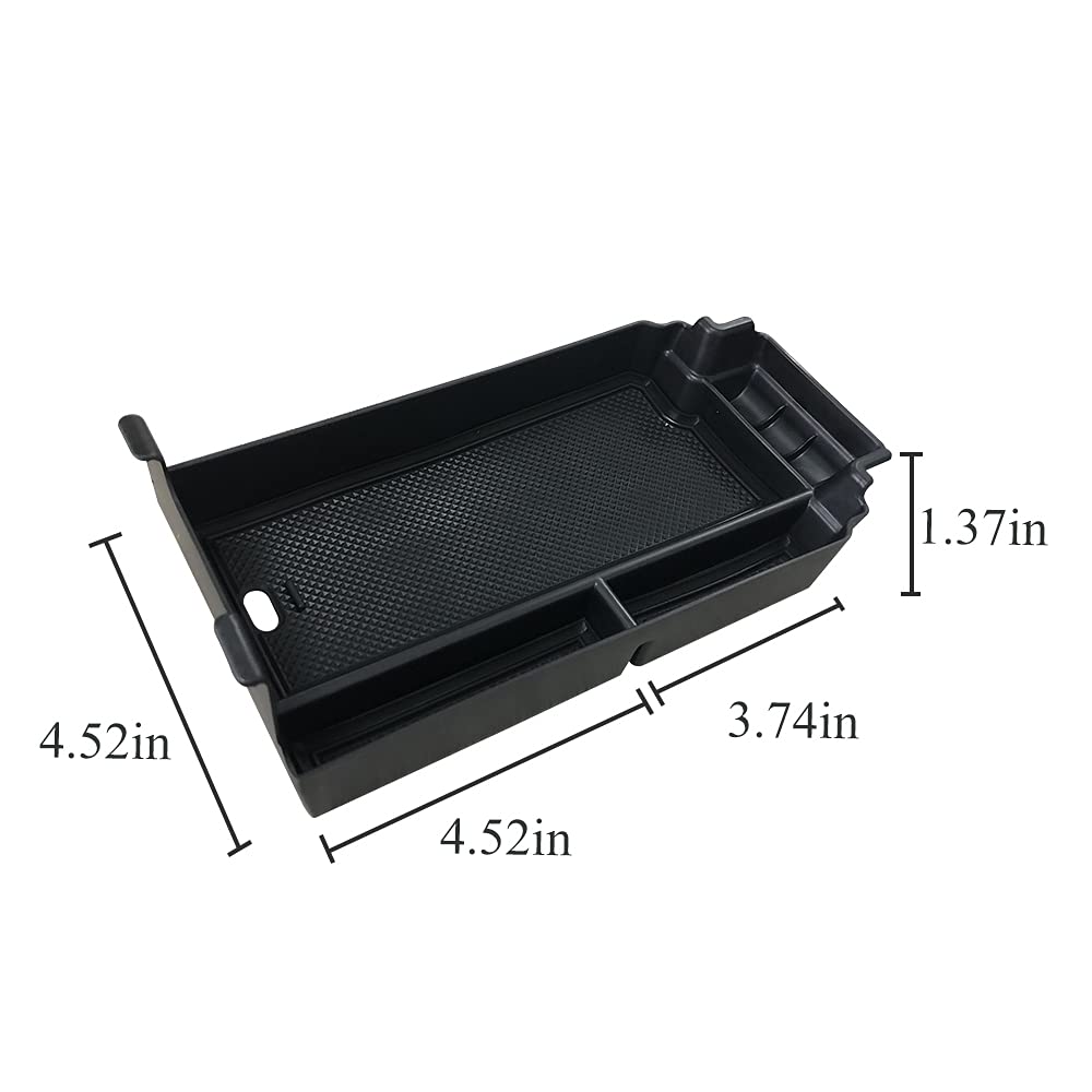 Vesul Center Console Organizer Tray Compatible With 2021 2022 2023 Nissan Rogue Armrest Storage Tray Secondary Insert Box Glove