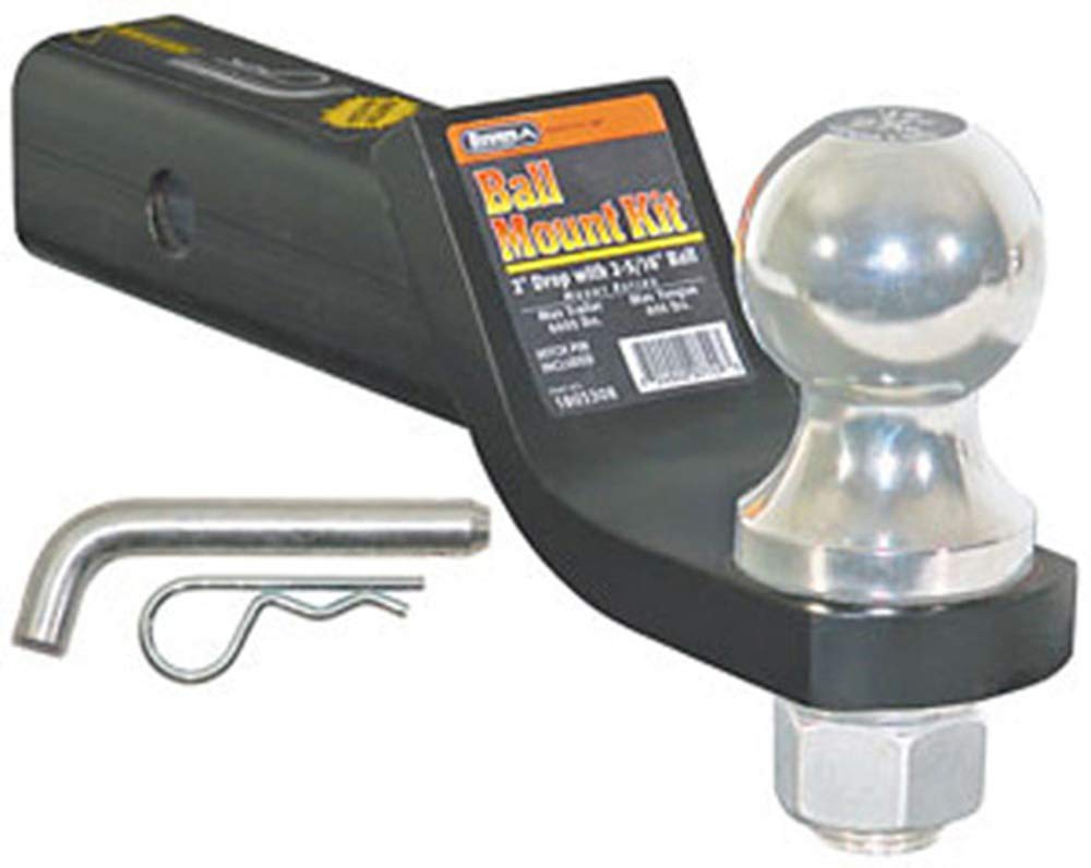 Ball Mount,2''Blk Drop 2-5-1