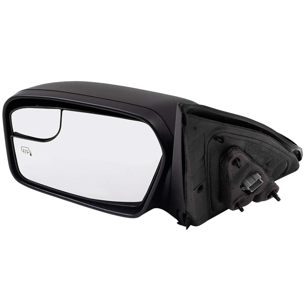 Brock Drivers Power Side View Mirror Heated Puddle Lamp Textured fits 11-12 Ford Fusion 11 Mercury Milan (INCLUDING Hybrids) rep