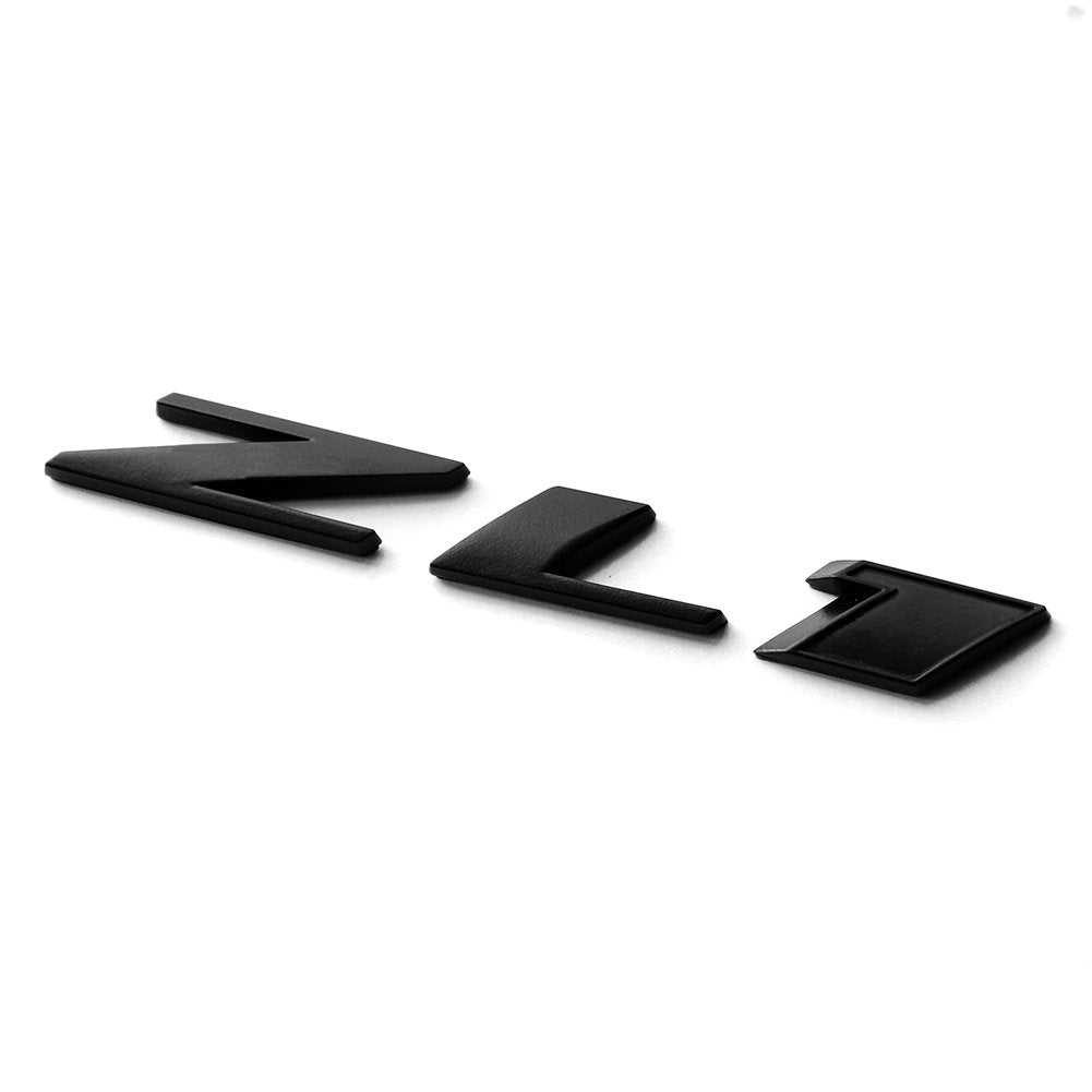 Yoaoo 2-Pack ZL1 Emblem Badge - Matte Black, Metal, Compatible with ZL1 1LE SS RS, Model CS0-2-ZL1BKBK