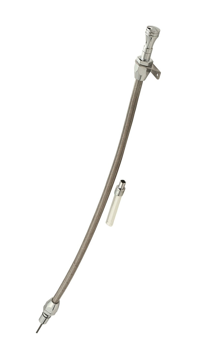 Mr. Gasket 9704G Braided Firewall Mount Dipstick For 700R4