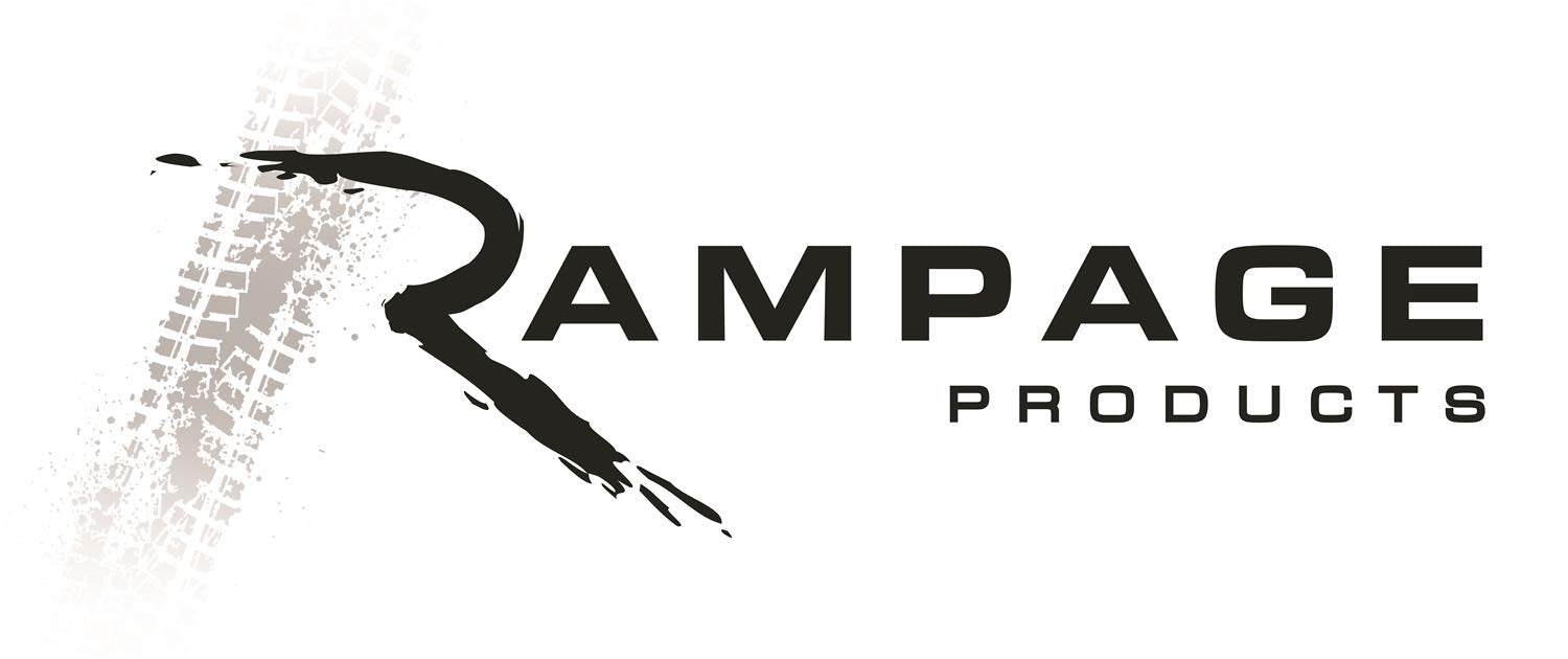 Rampage Products Large Spare Tire Cover For 30-32 Tire | Black, Vinyl | 773201 | Universal Fit