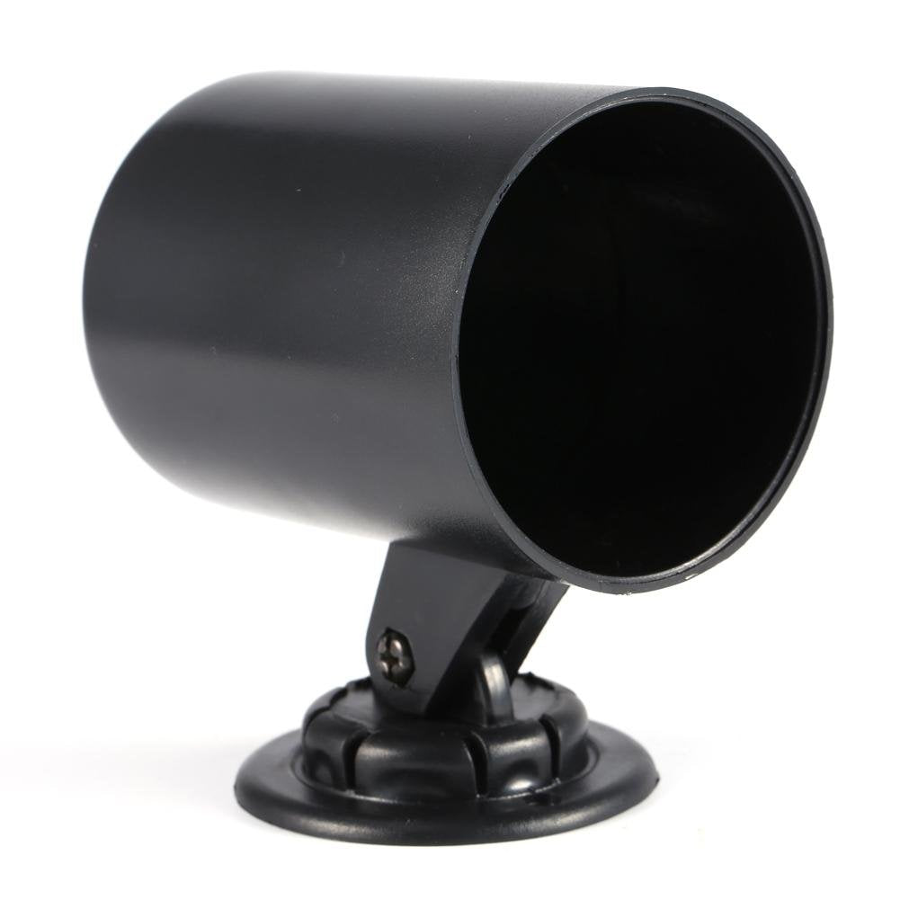 Dash Gauge Pod, 2 Inch 52Mm Universal Vehicle Car Truck Single Gauge Holder Pod Cup Mount Black Single Hole Dashboard Gauge Mount