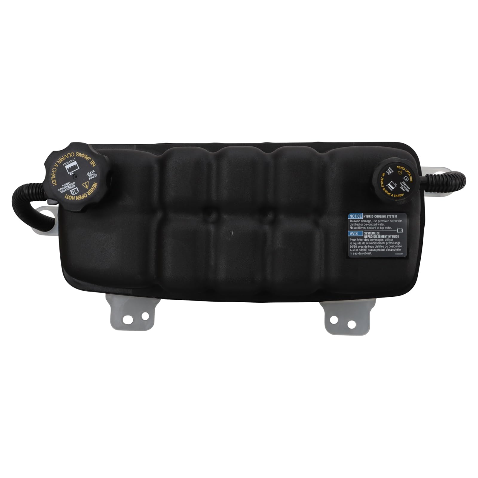 Trq Radiator Coolant Reservoir Expansion Tank Overflow Bottle Compatible With 2009-2013 Chevrolet Silverado 1500 2008-2013 Tahoe