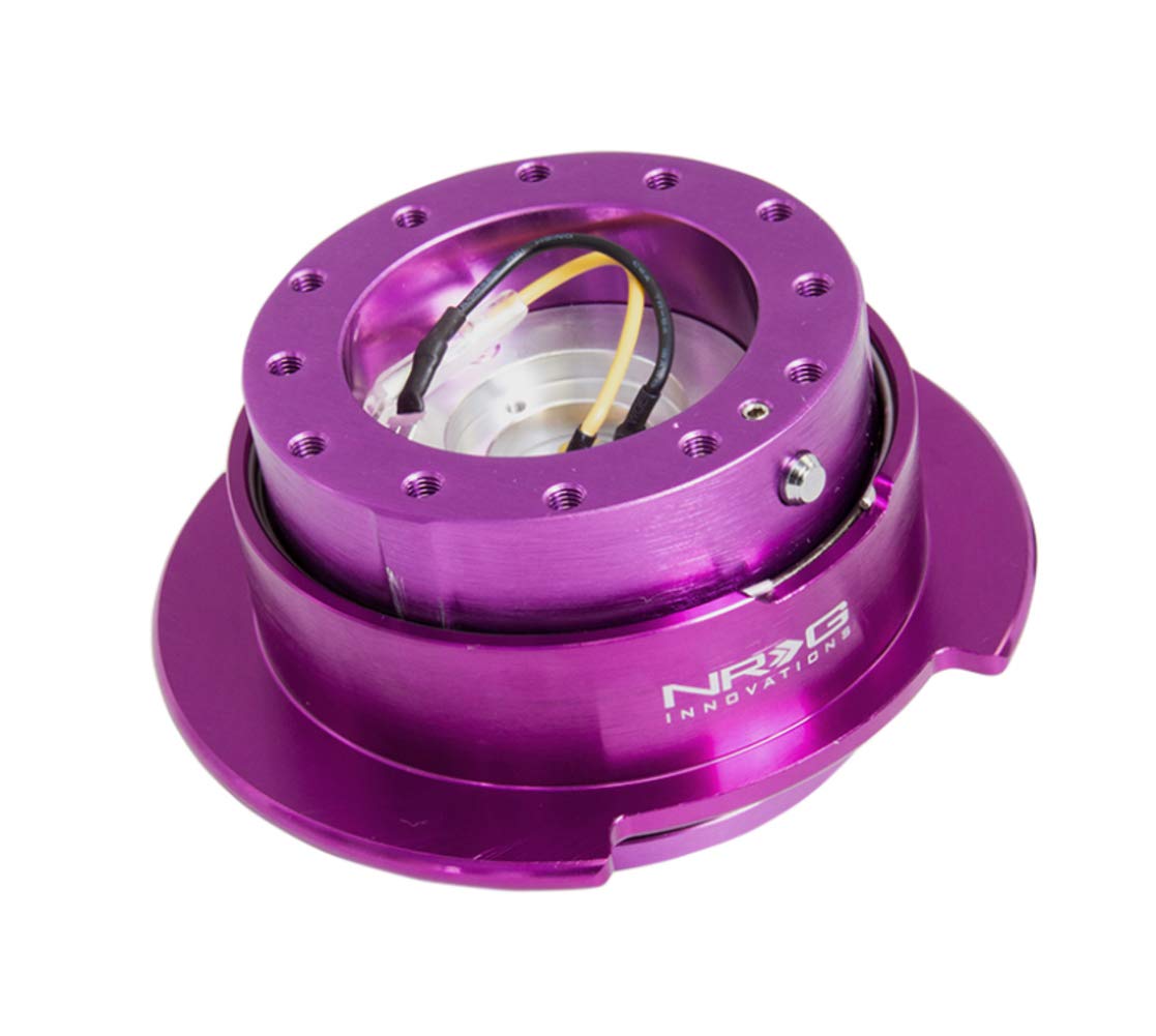 NRG Innovations SRK250PP Quick Release Kit (Purple Body/Purple Ring)