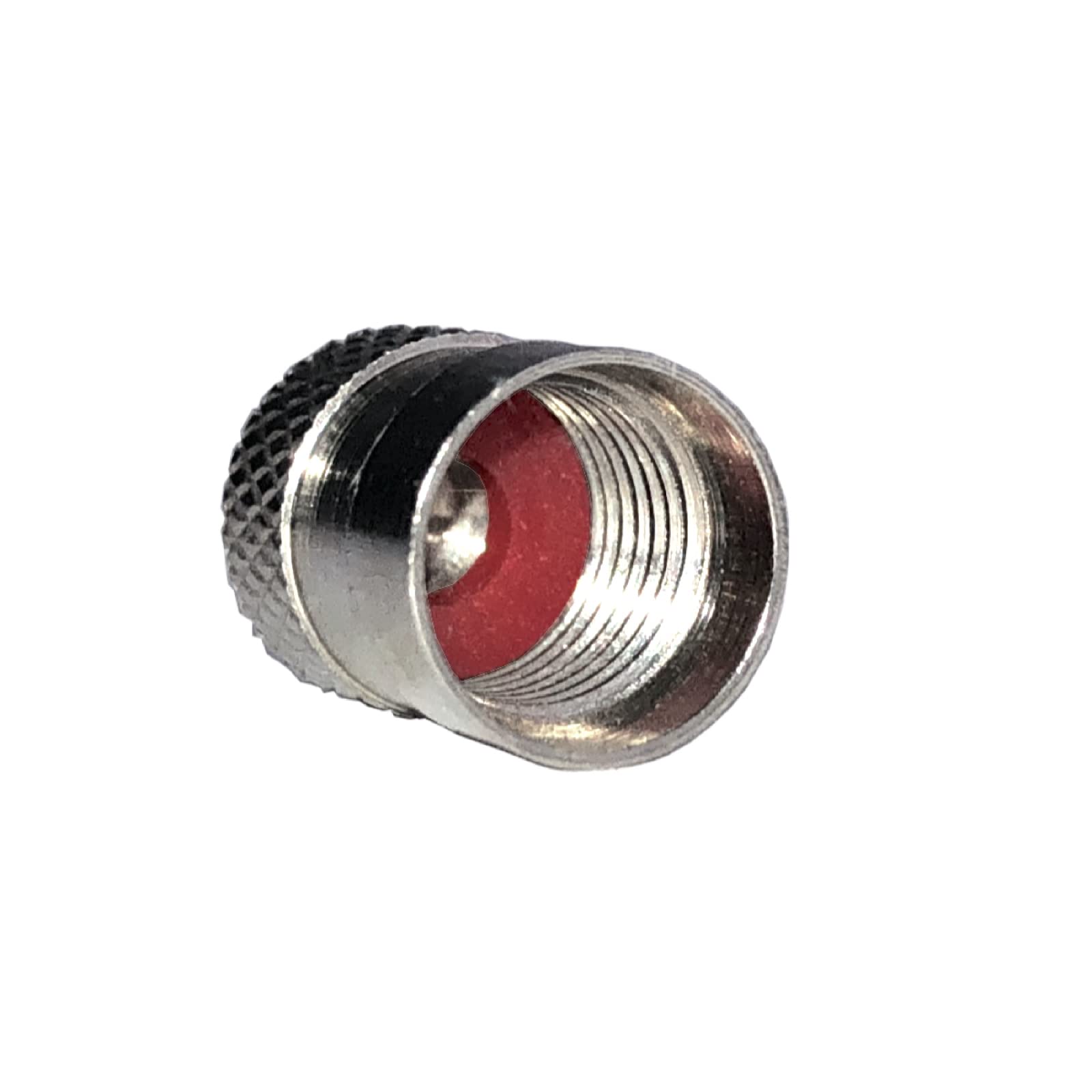 Haltec A-100-Vc-3 Metal Dome Valve Cap (100 Pack)