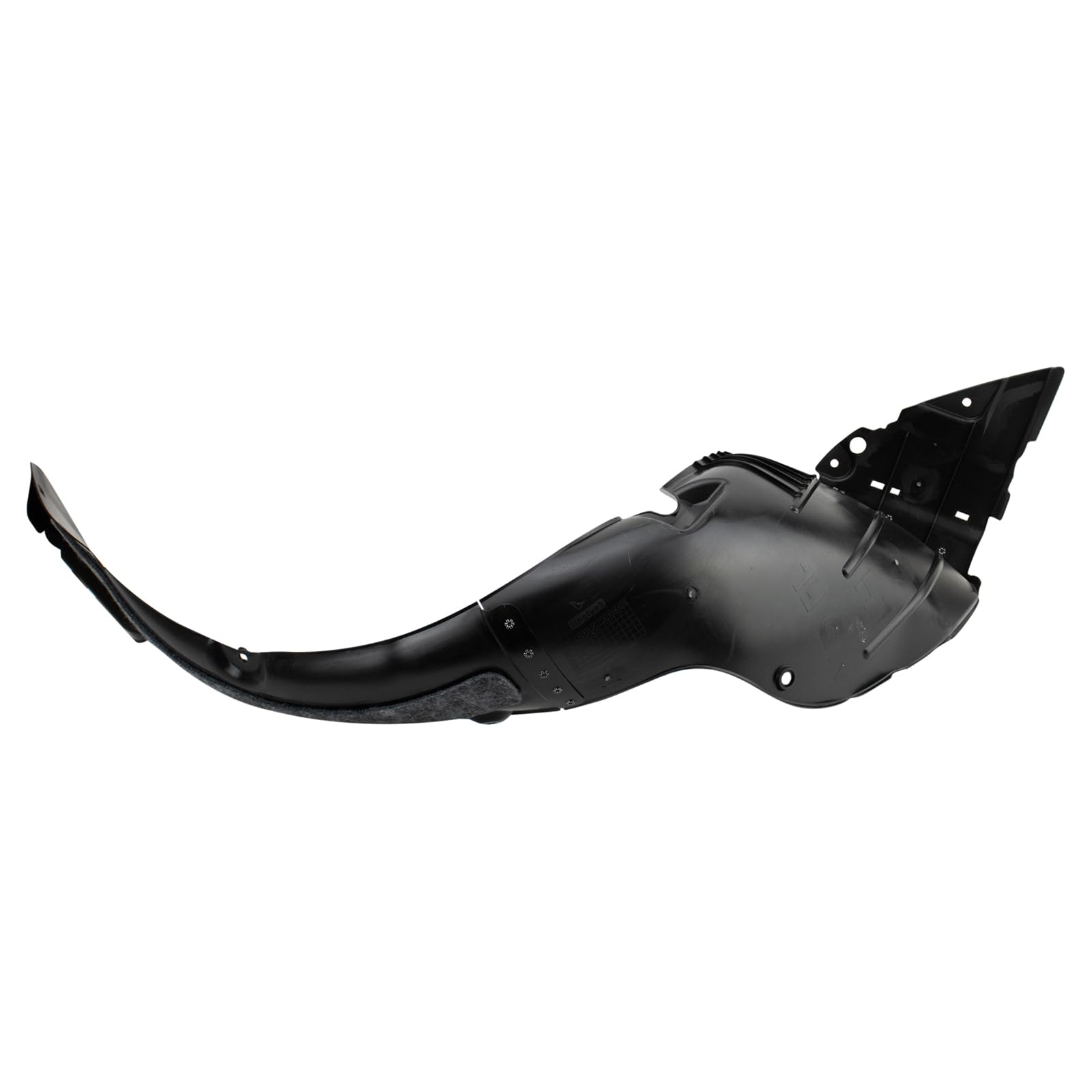 Trq Front Inner Fender Liner Set Compatible With 2014-2016 Hyundai Elantra Hy1248133 Hy1249133