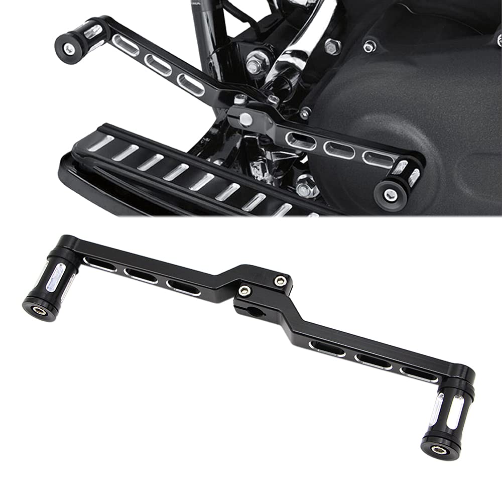 Dreamseek Motorcycle Heel Toe Gear Shift Lever + Shift Peg For Harley Fl Softail/Touring Electra Glide Road King Road Glide Flhx
