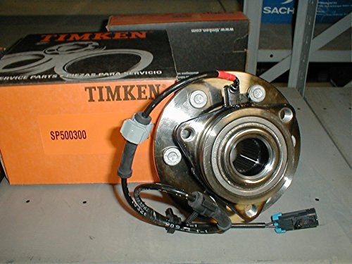 TIMKEN SP500300 Axle Bearing and Hub Assembly, Steel, Blue-Connector Passive Sensor