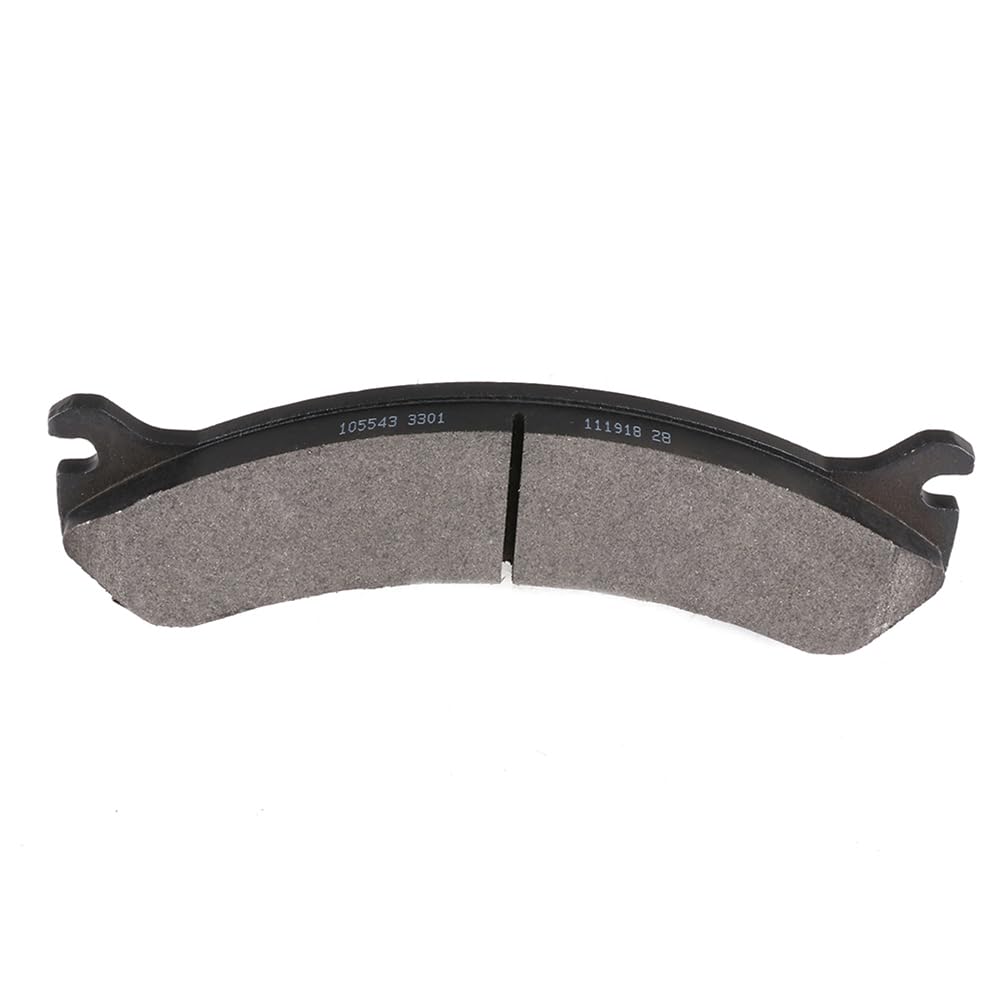 Cciyu D784 D1411 Front & Rear Semi-Metal Disc Brake Pads Set W/Hardware Fit For Chevy Express 3500 09-17,For Chevy Express 4500