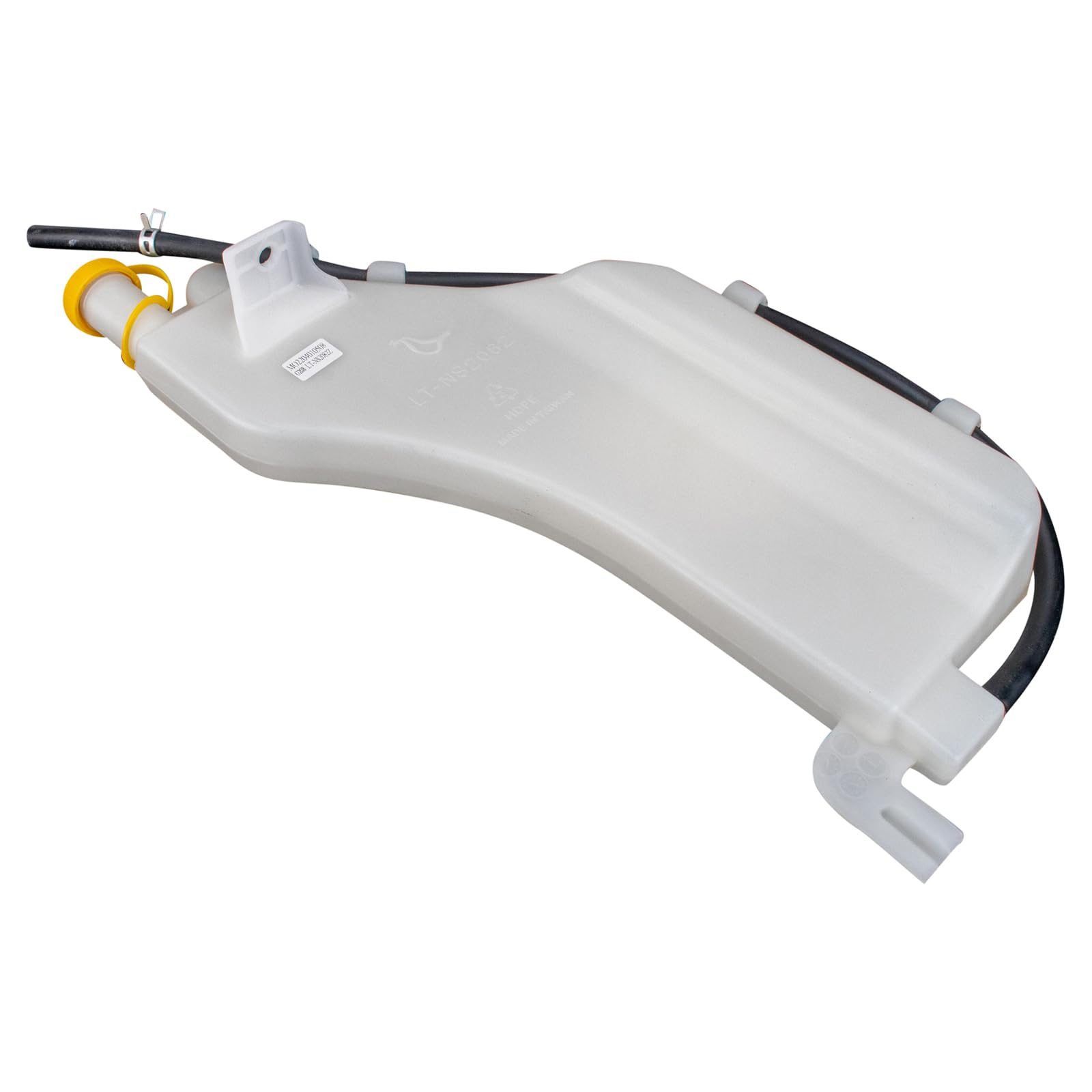 TRQ Radiator Coolant Reservoir Tank Overflow Bottle for 2013-2019 Nissan Sentra, Model ECA62606