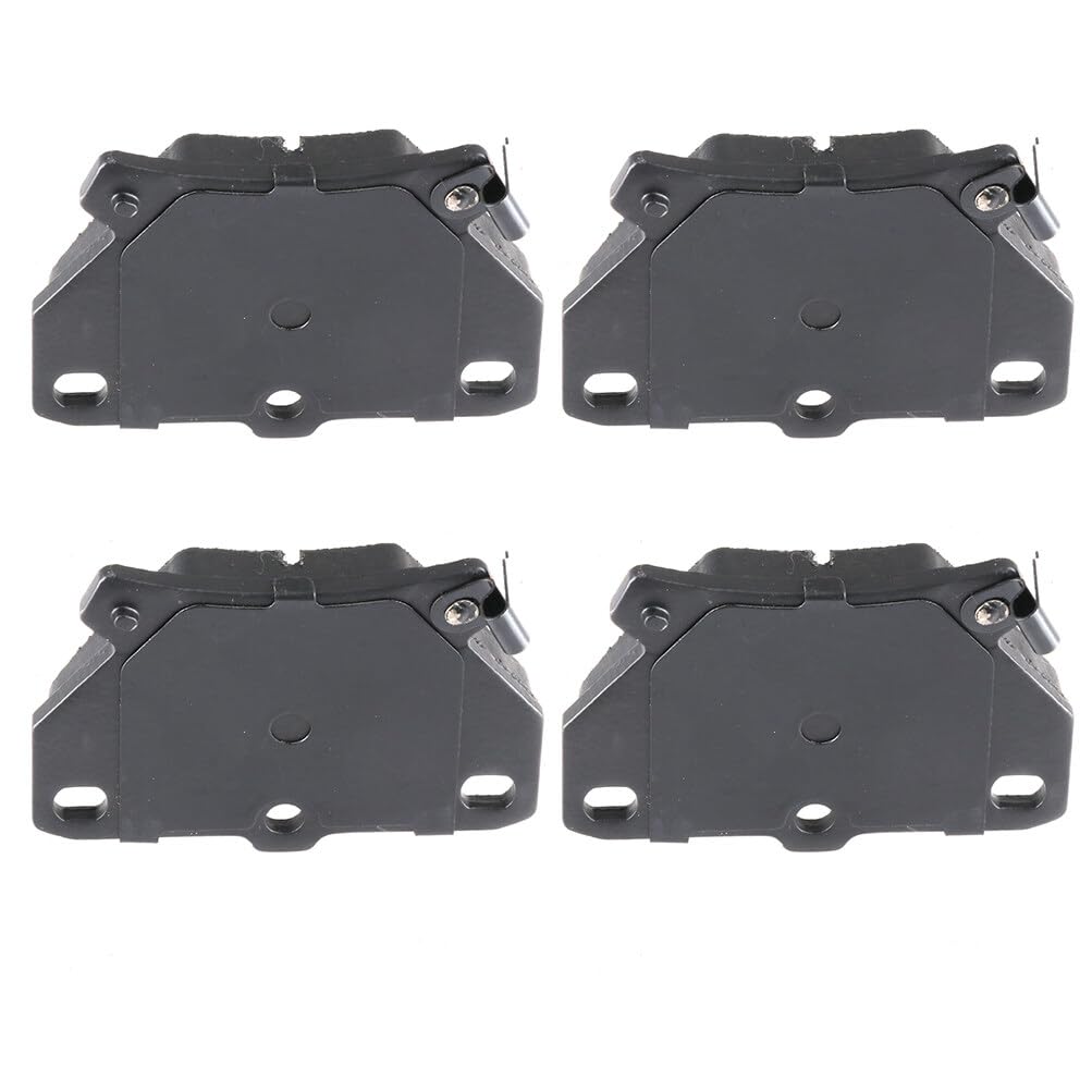 Cciyu D823 Rear Ceramic Disc Brake Pads Kit For Pontiac Vibe 2003-2006,For Toyota Celica 2000-2005,For Toyota Corolla 2005-2006,