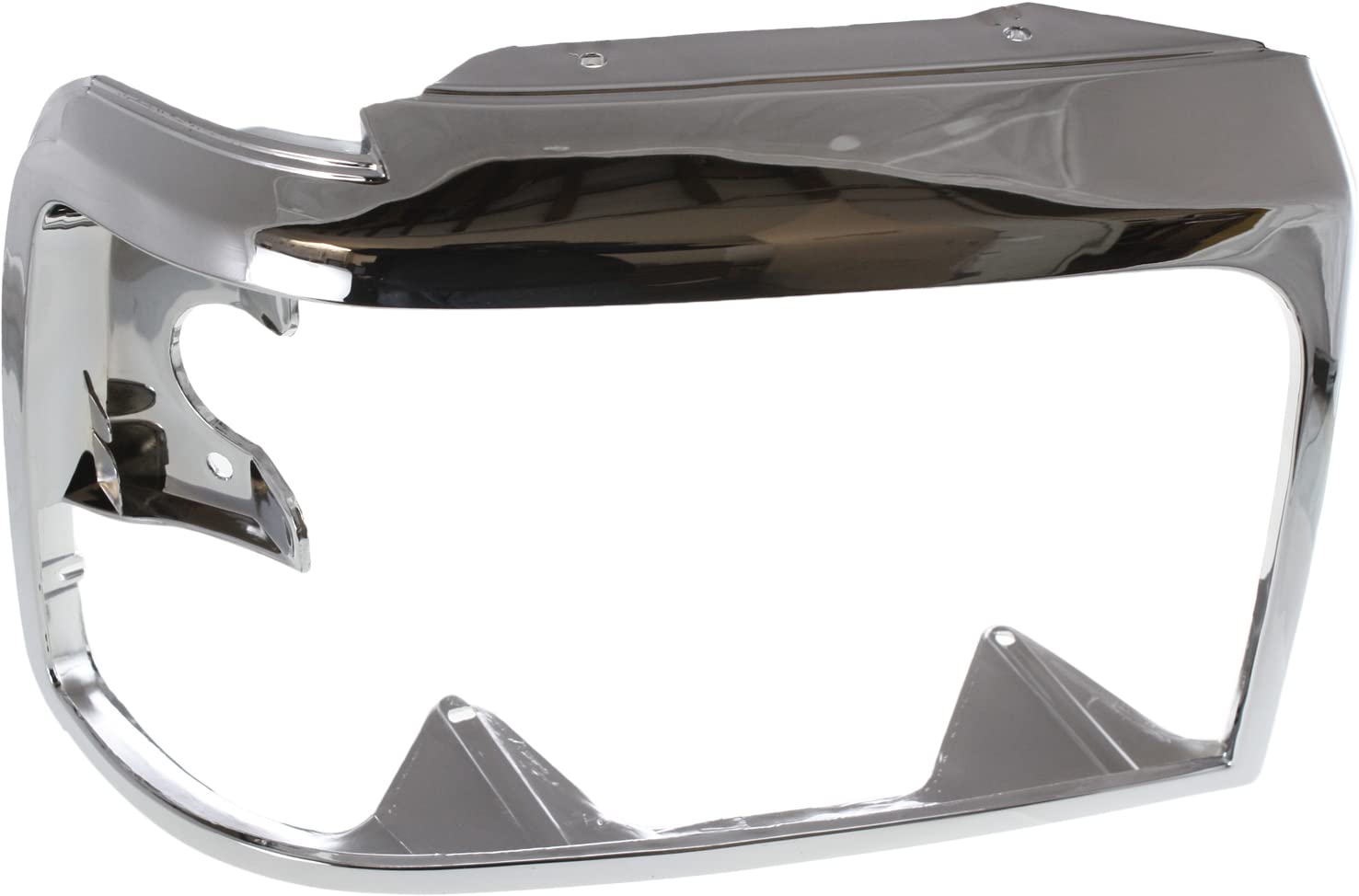 Evan Fischer Headlight Door Compatible With 1992-1997 Ford F-150, 1992-1997 Ford F-250 & 1992-1997 Ford F-350 Passenger Side Chr