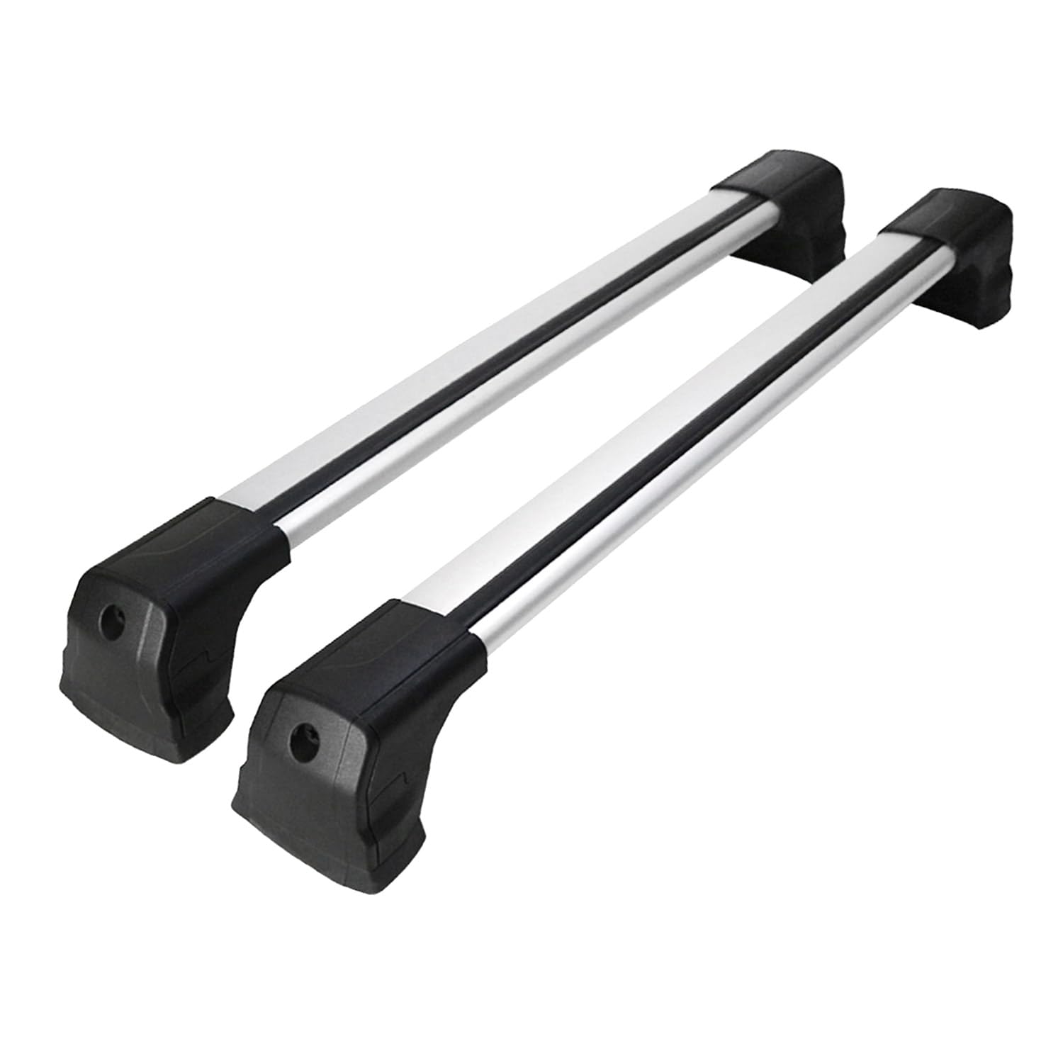 Omac Fix Points Roof Racks Cross Bar For Bmw 4 Series G22 Coupe 2021-2025 Alu Gray