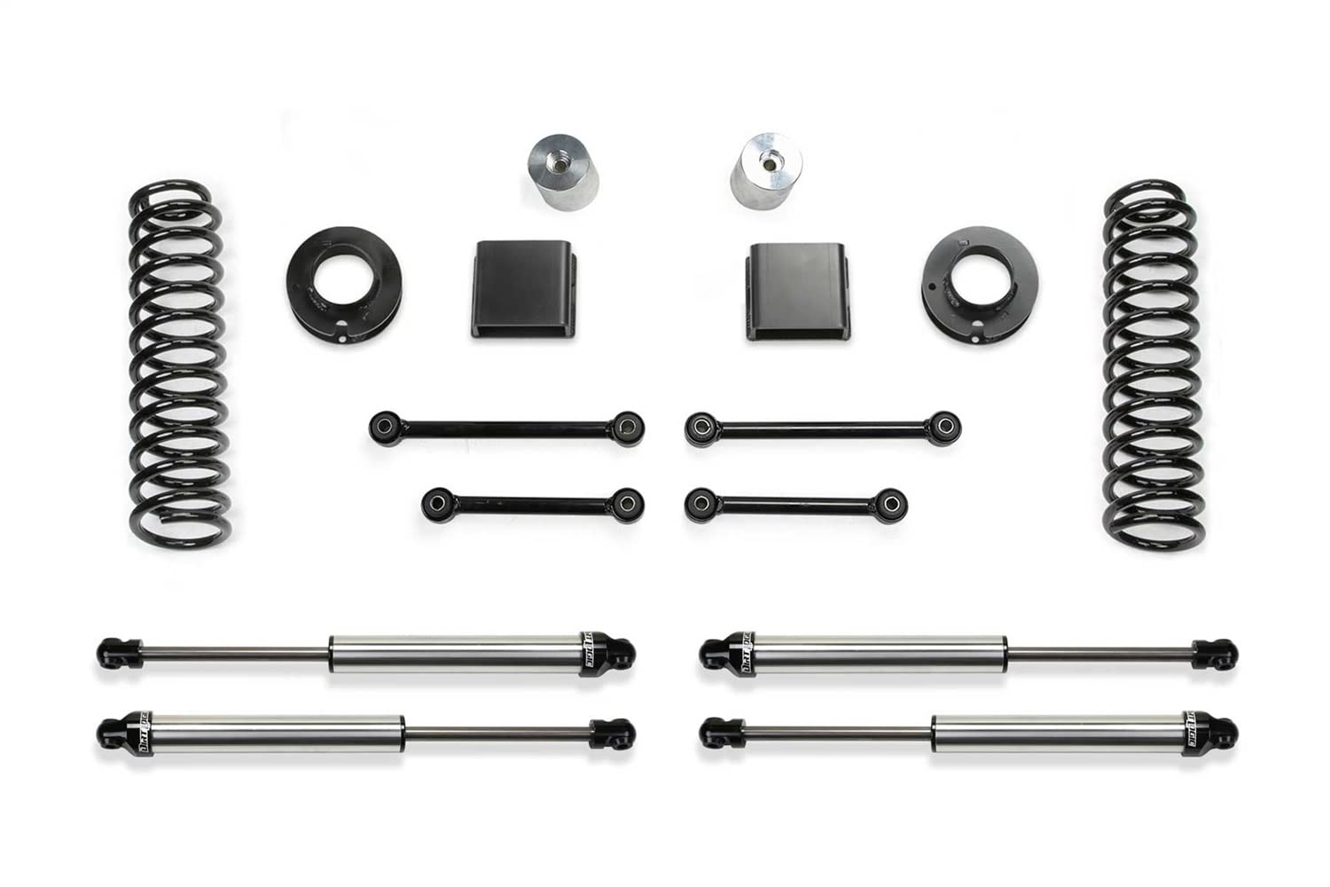 Fabtech - 20-21 Jeep Jt 4Wd Diesel 3In Sport System W/Dlss Shks (K4190Dl)