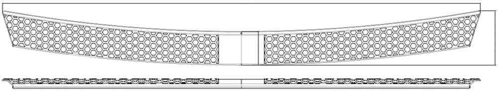 Dawn Enterprises Rbp-017 Rear Bumper Protector
