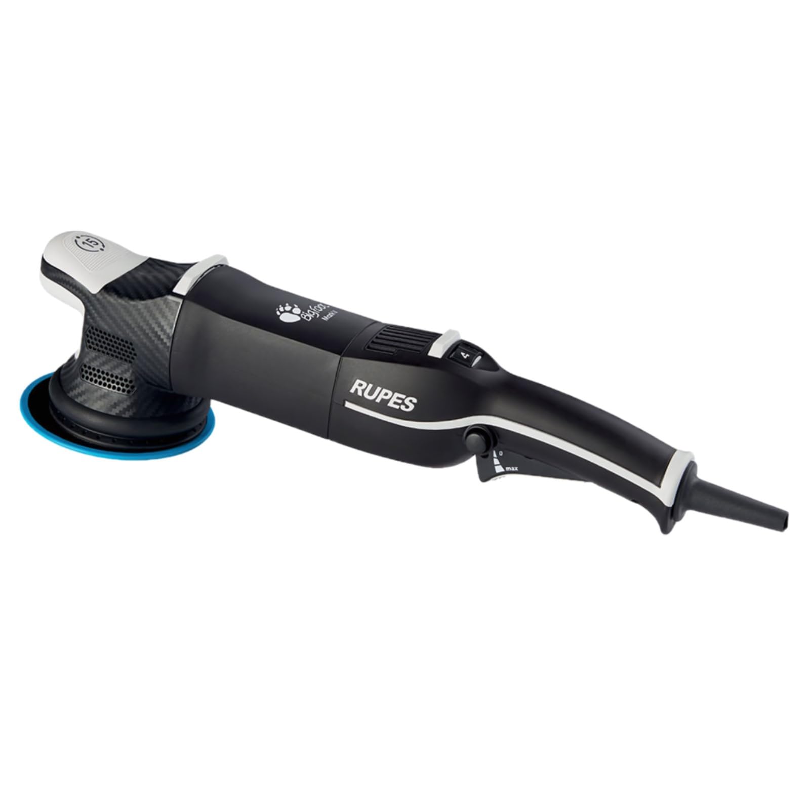 RUPES Bigfoot LHR15V/STD Mark V Random Orbital Polisher for Car Detailing & Removing Scratches | Pad Slipping Prevention | Impro