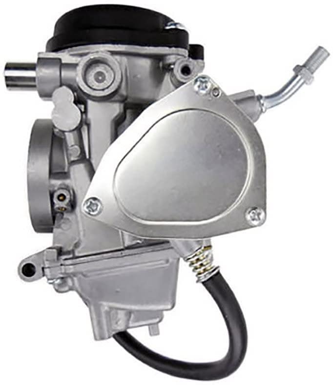 YFM400 Carburetor Fits For Yamaha Grizzly 450 Carb YFM450 YFM 450 Big Bear 400 2X4 4X4 YFM400 with Fuel Tank Switch Valve Petcoc